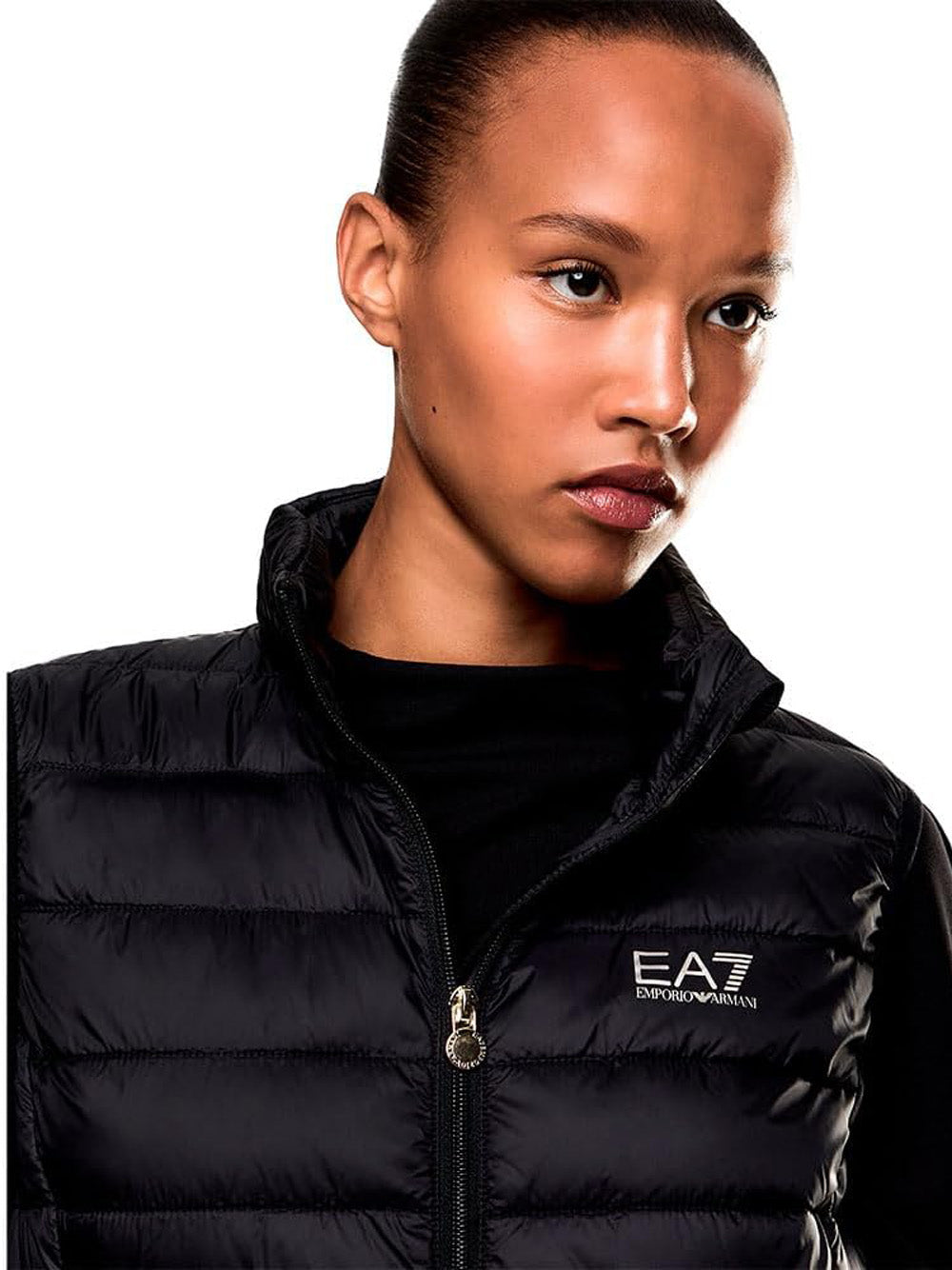 EA7 Gilet Donna - Nero modello 7W000472AF12477