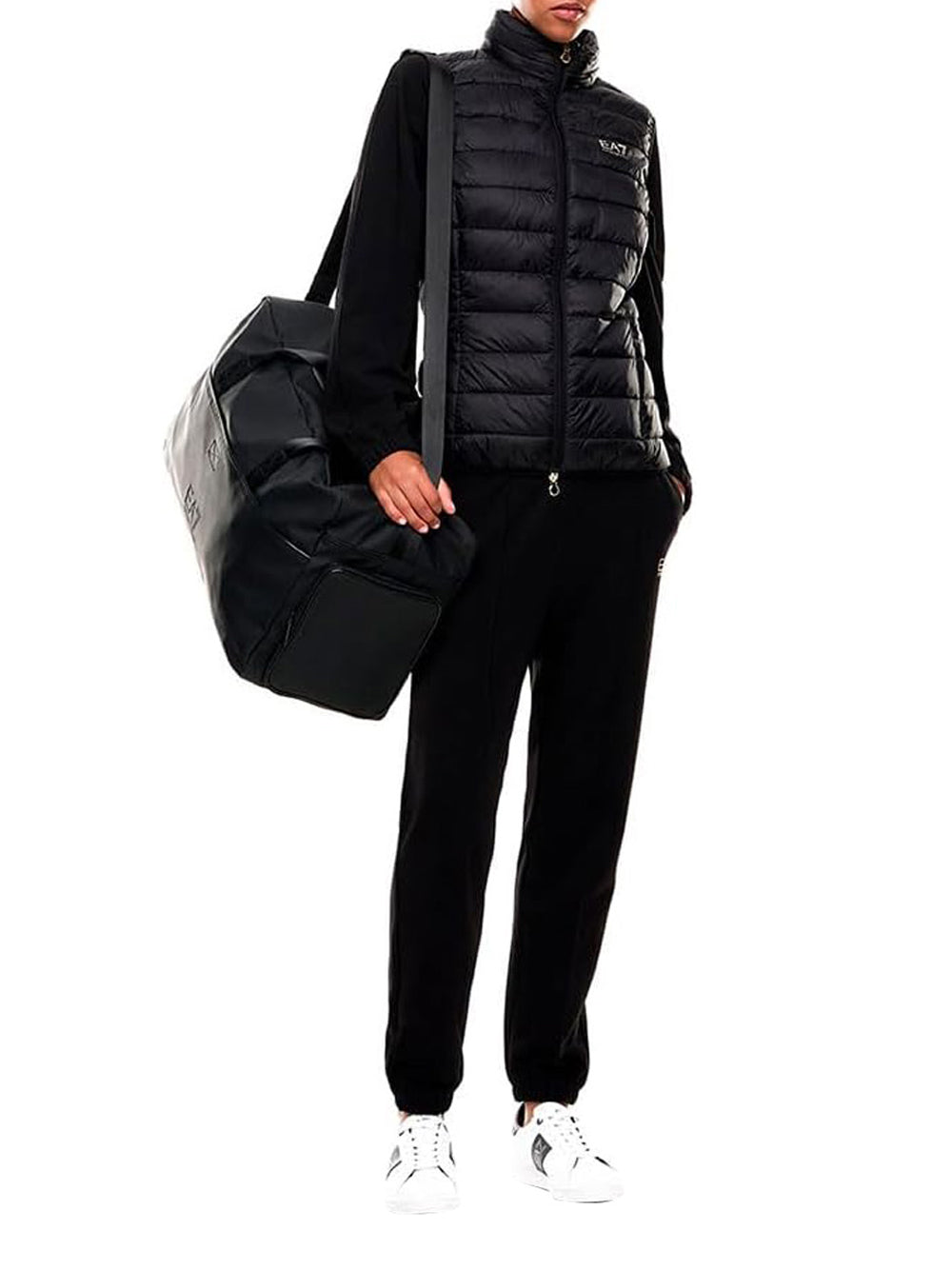 EA7 Gilet Donna - Nero modello 7W000472AF12477