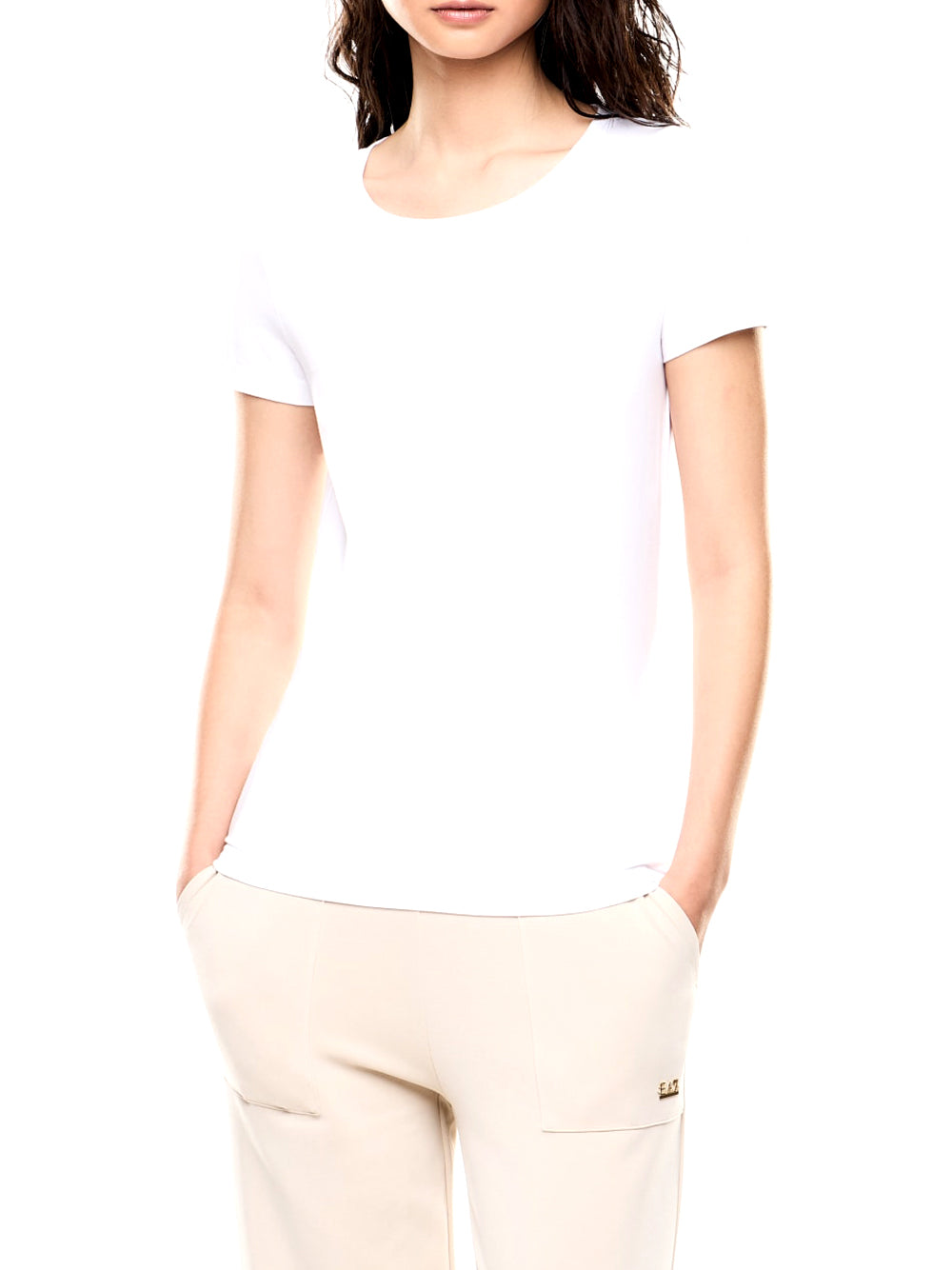EA7 T-shirt Donna - Bianco modello 7W001045AF10373
