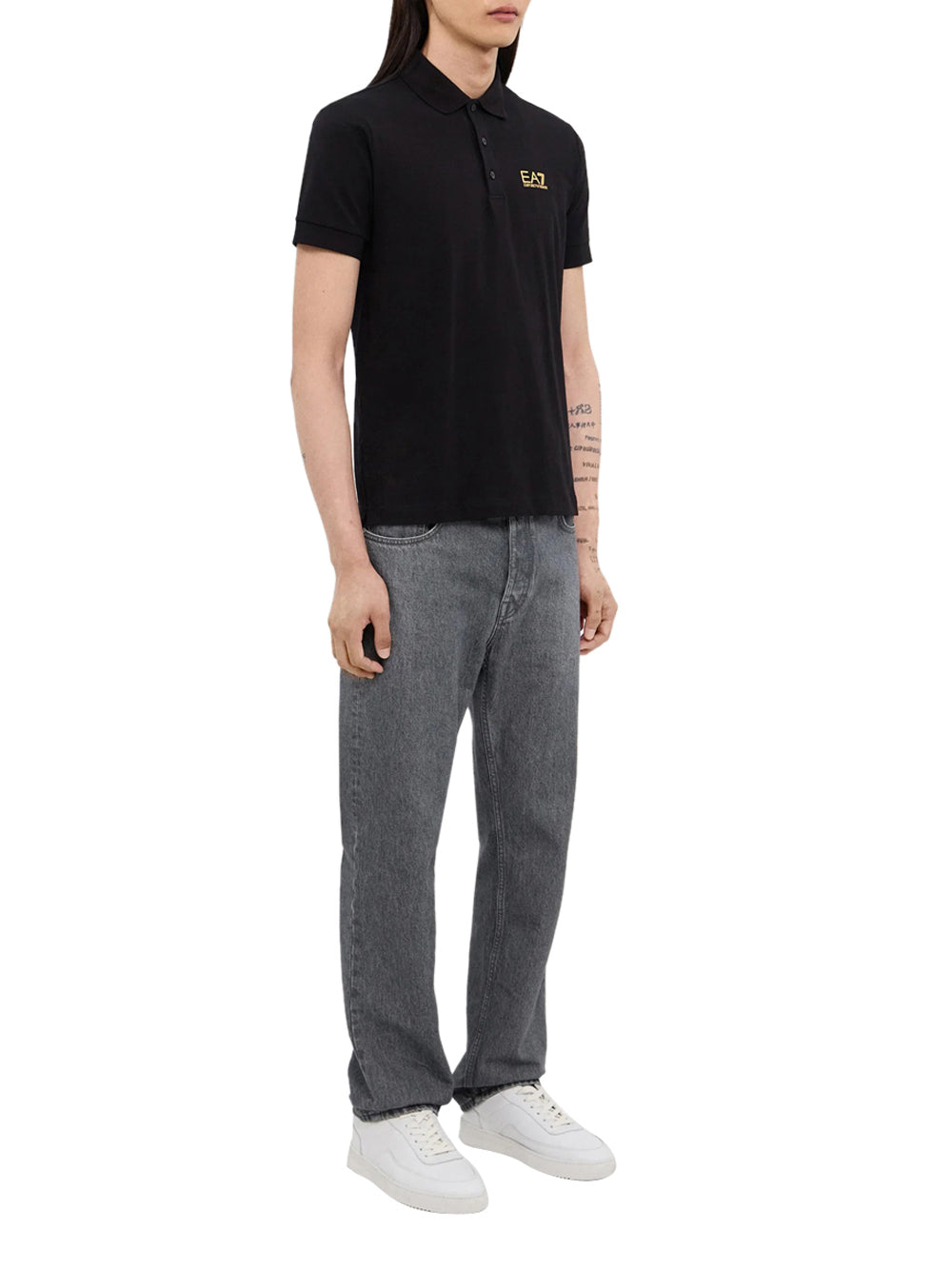 EA7 Polo Uomo - Nero modello 8NPF14PJVQZ