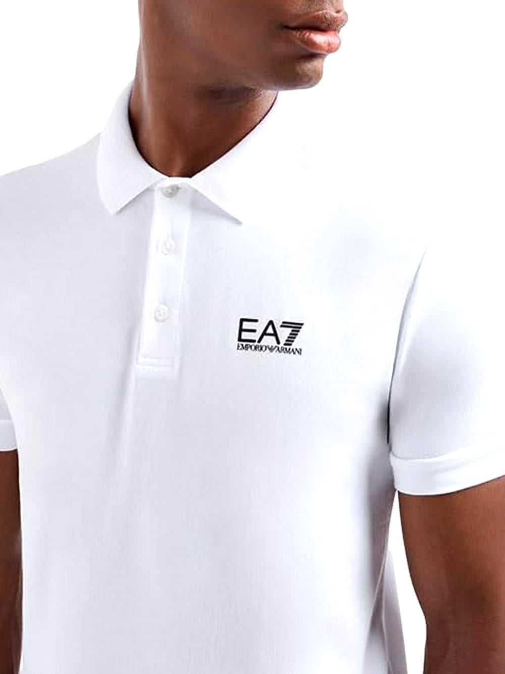EA7 Polo Uomo - Bianco modello 8NPF14PJVQZ