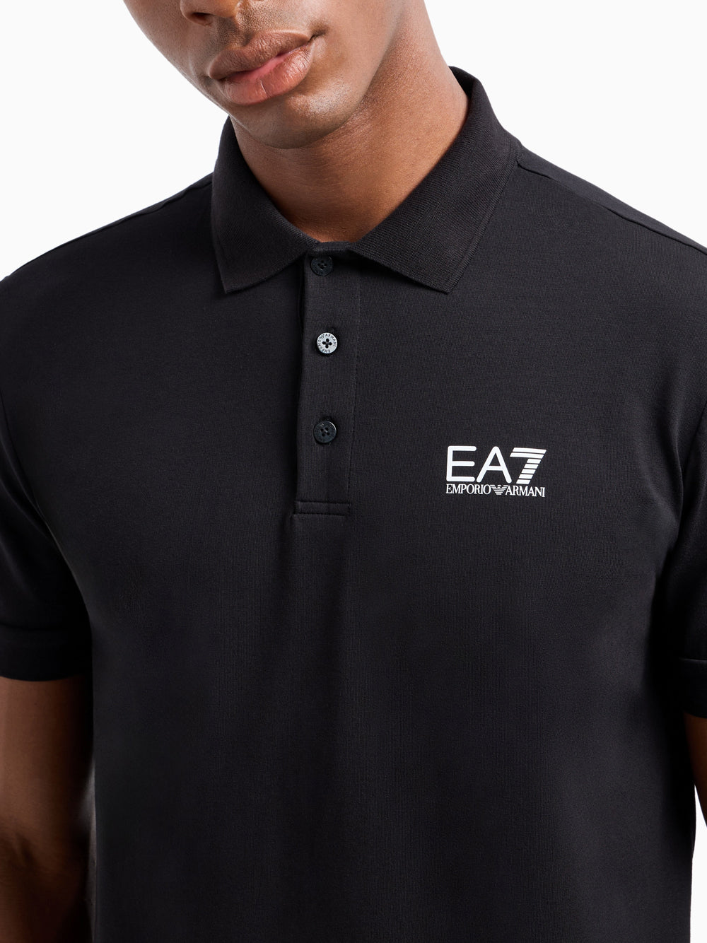 EA7 Polo Uomo - Nero modello 8NPF14PJVQZ