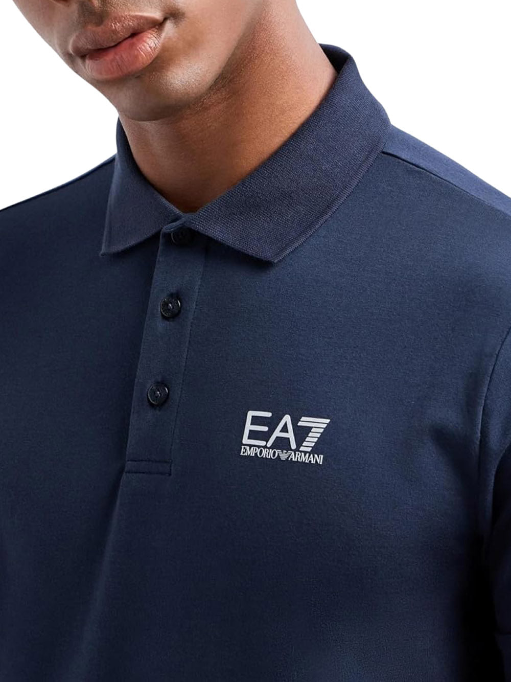 EA7 Polo Uomo - Blu modello 8NPF14PJVQZ