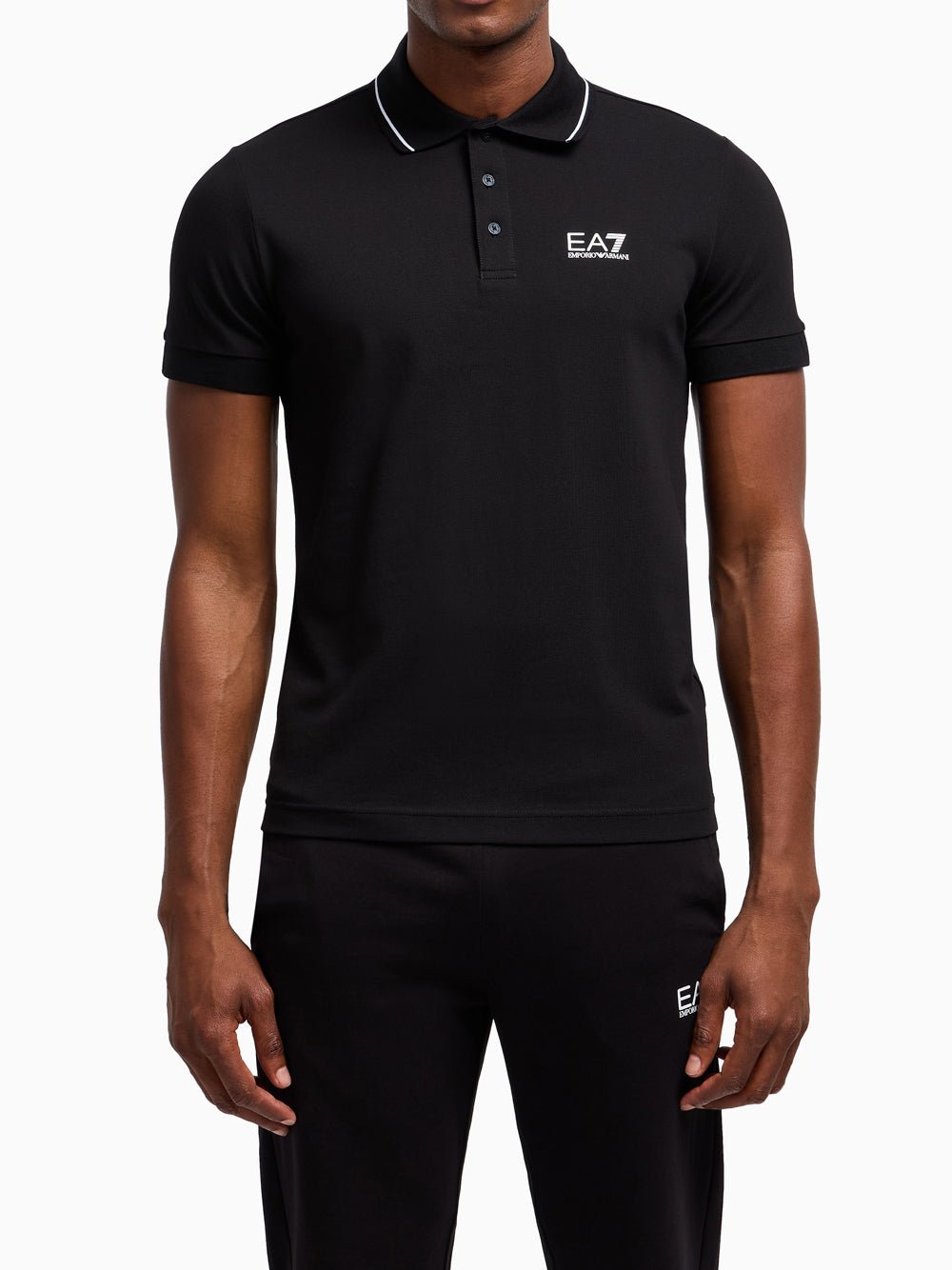 EA7 Polo Uomo - Nero modello 8NPF16PJVUZ