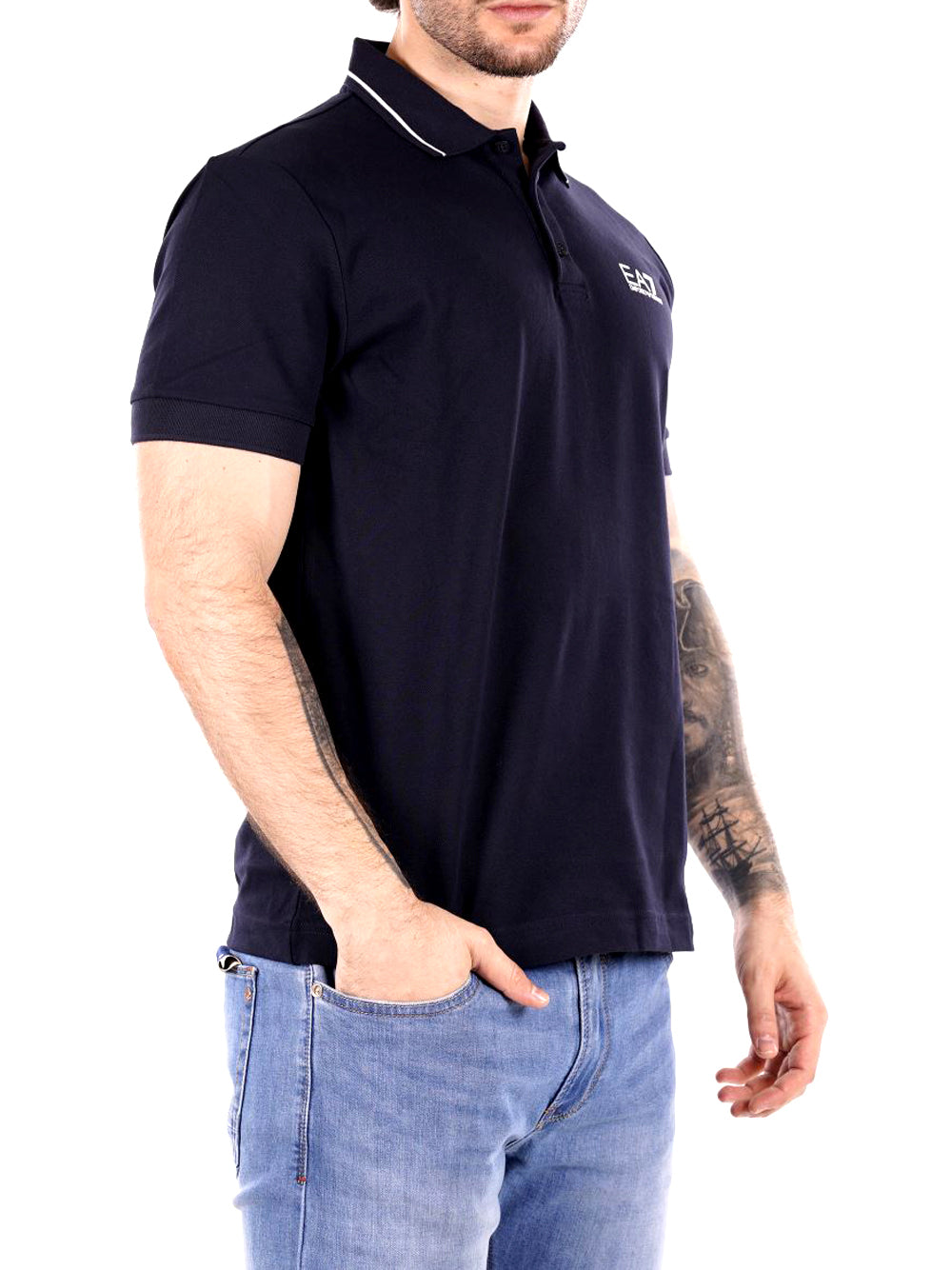 EA7 Polo Uomo - Blu modello 8NPF16PJVUZ