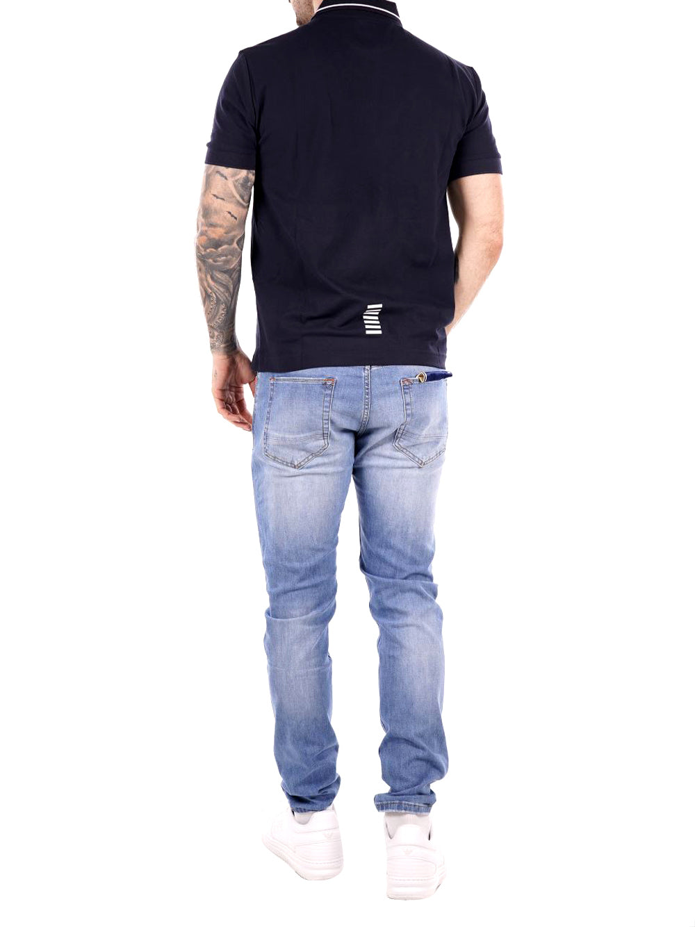 EA7 Polo Uomo - Blu modello 8NPF16PJVUZ