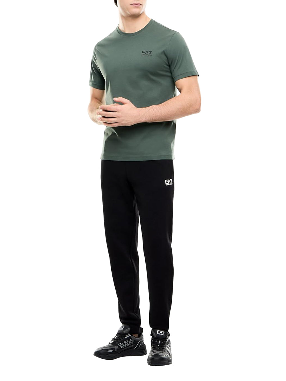 EA7 T-shirt Uomo - Verde modello 8NPT25PJVPZ
