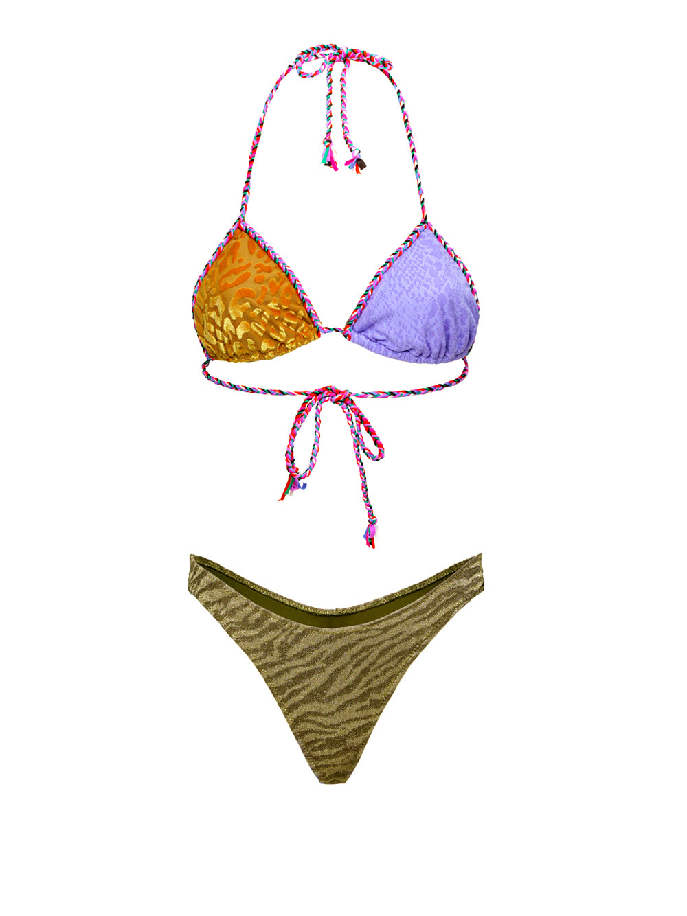 F**K Costume Triangolo Donna - Multicolor modello FK26-SW0150MC