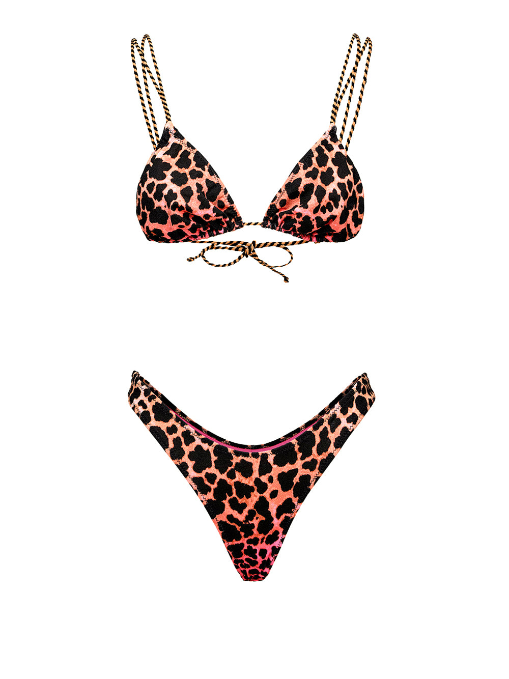 F**K Costume Triangolo Donna - Fuxia modello FK26-SW0190X08