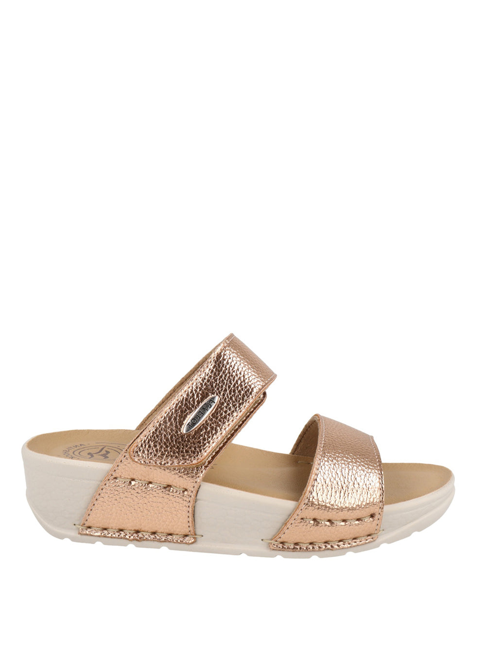 FLY FLOT Sandali con zeppa Donna - Oro modello 380F98 4B