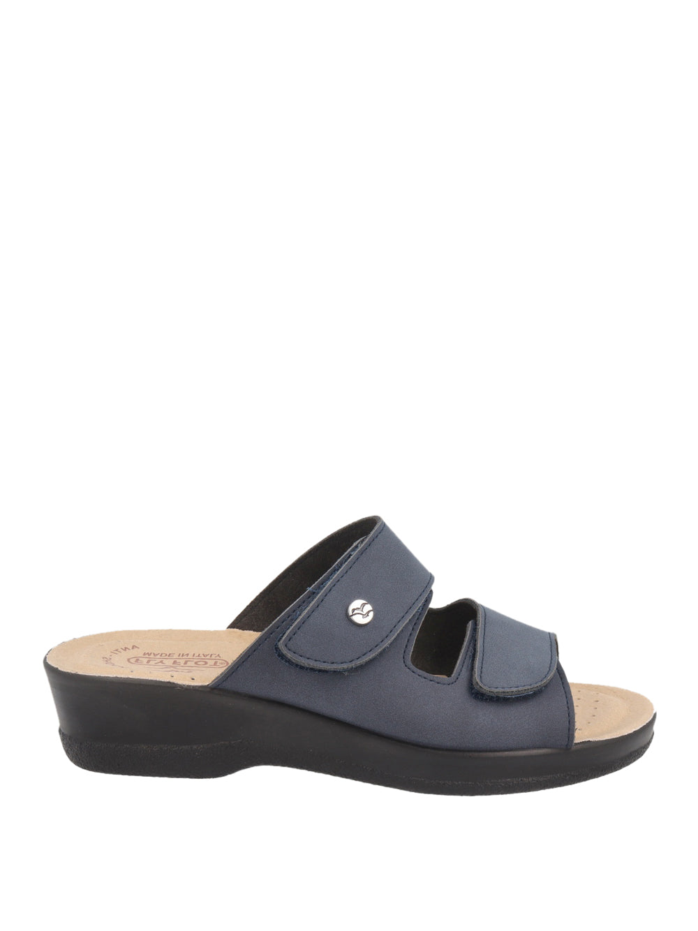 FLY FLOT Ciabatte con strappi Donna - Blu modello 630J86 CE