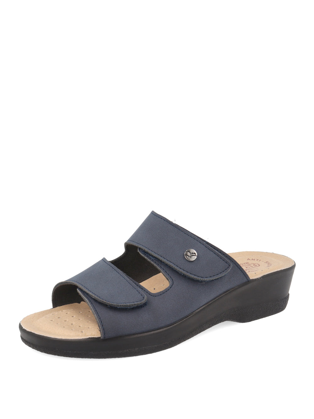 FLY FLOT Ciabatte con strappi Donna - Blu modello 630J86 CE