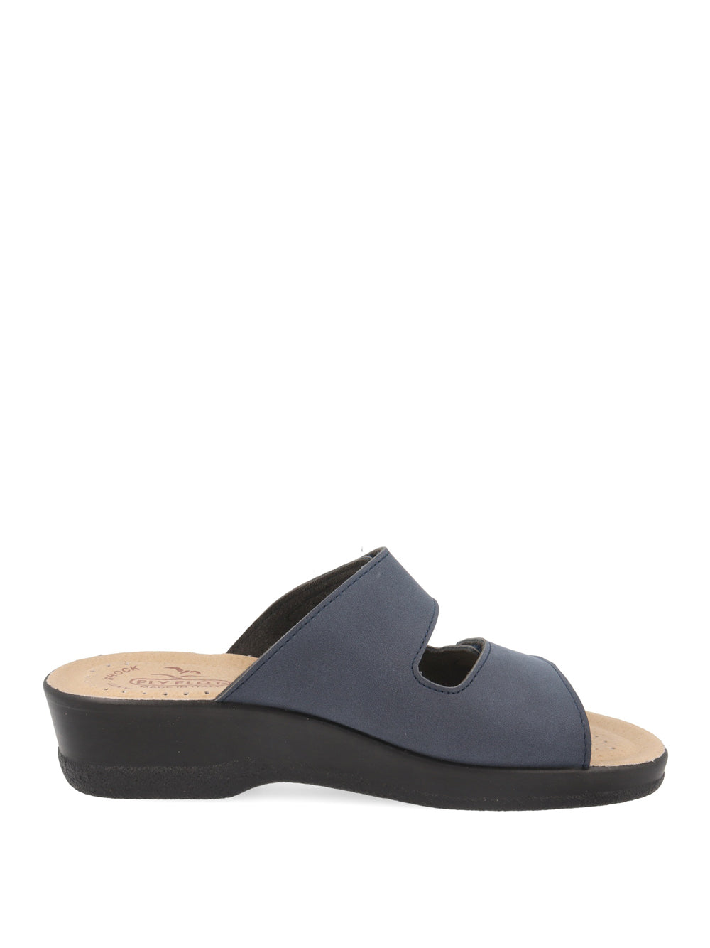 FLY FLOT Ciabatte con strappi Donna - Blu modello 630J86 CE