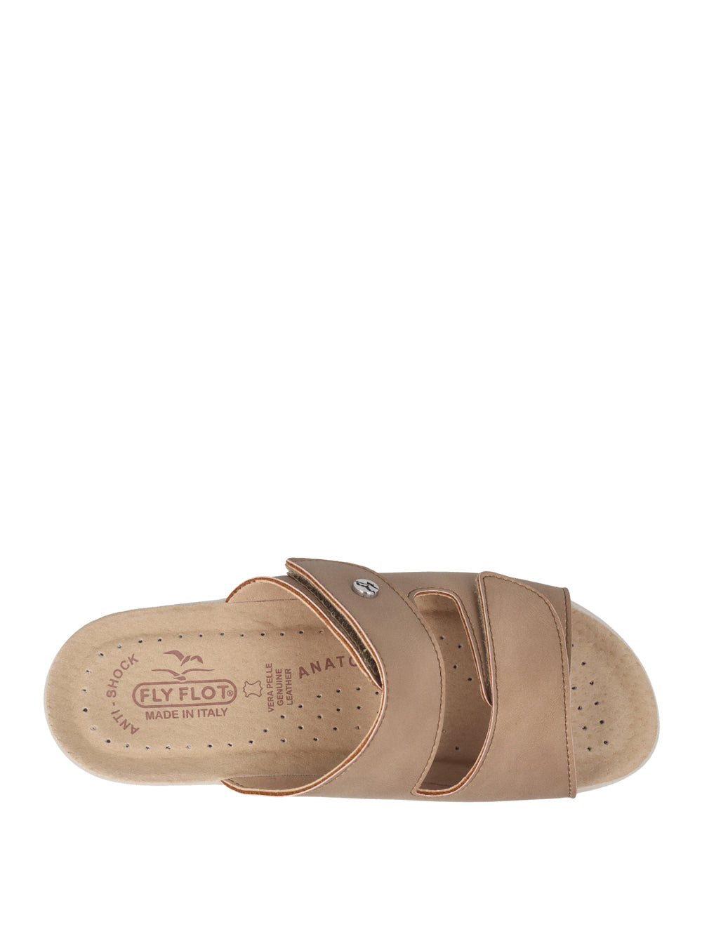 FLY FLOT Ciabatte con strappi Donna - Beige modello 630J86 CE