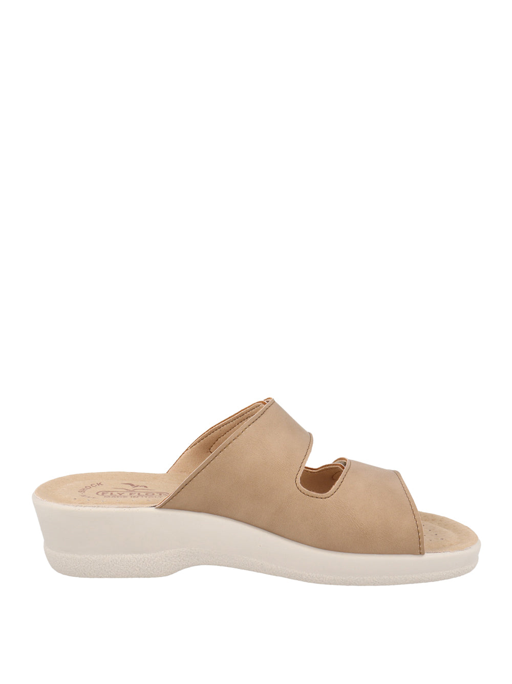 FLY FLOT Ciabatte con strappi Donna - Beige modello 630J86 CE