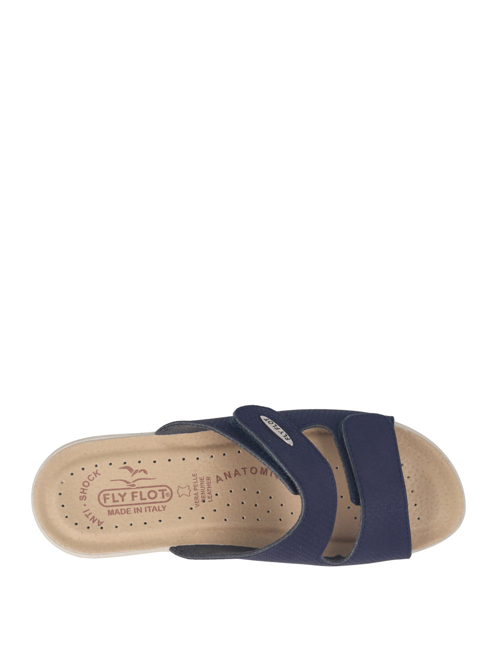 FLY FLOT Ciabatte con zeppa Donna - Blu modello 960E28 BE