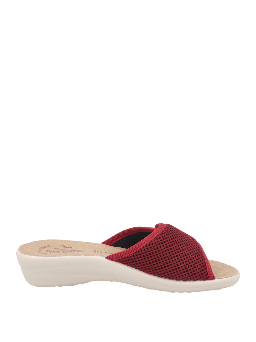 FLY FLOT Ciabatte con strappi Donna - Bordò modello T40413 FE