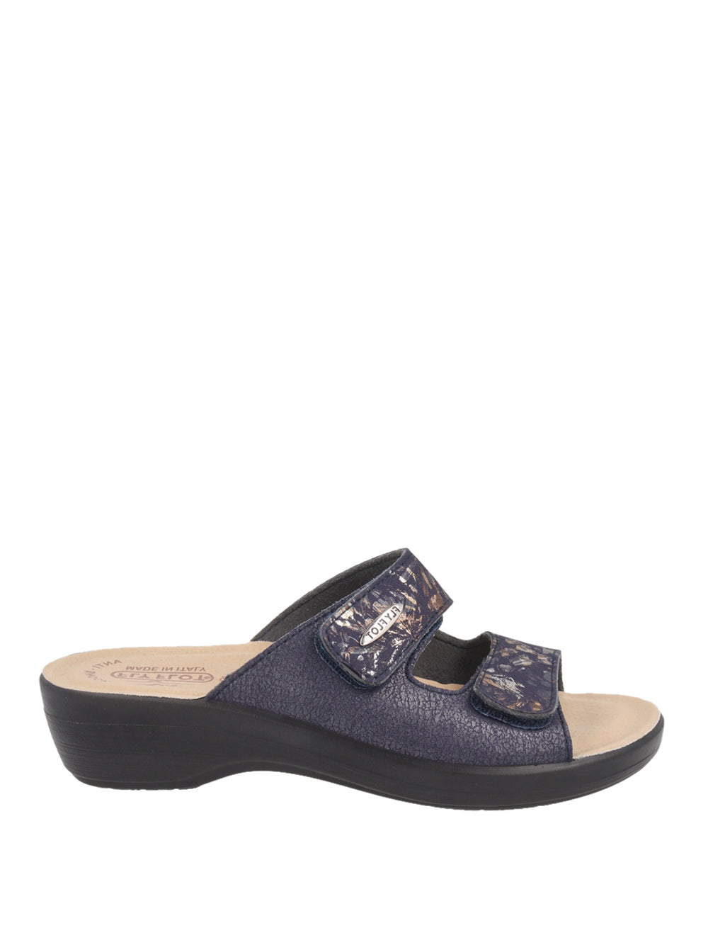 FLY FLOT Ciabatte con strappi Donna - Blu modello T50B18 CE