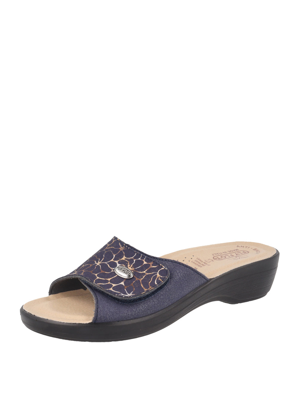 FLY FLOT Ciabatte con strappi Donna - Blu modello T50G16 DE