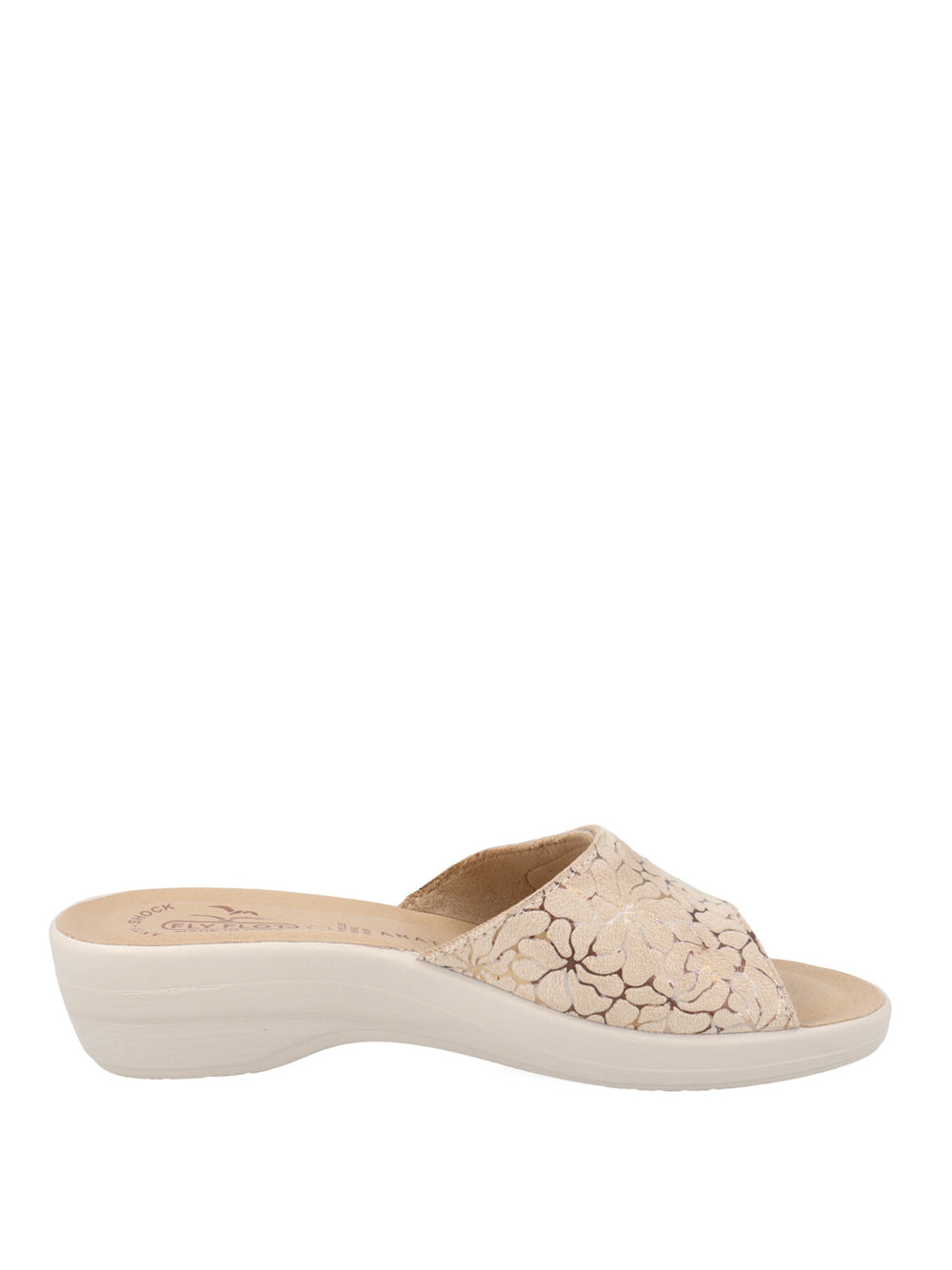 FLY FLOT Ciabatte con strappi Donna - Beige modello T50G16 DE