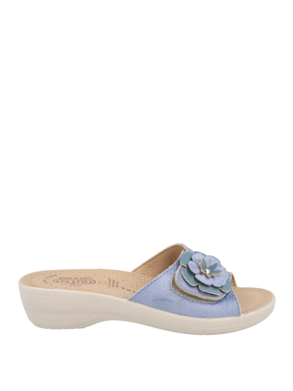 FLY FLOT Ciabatte con strappi Donna - Blu modello T50K40 GE