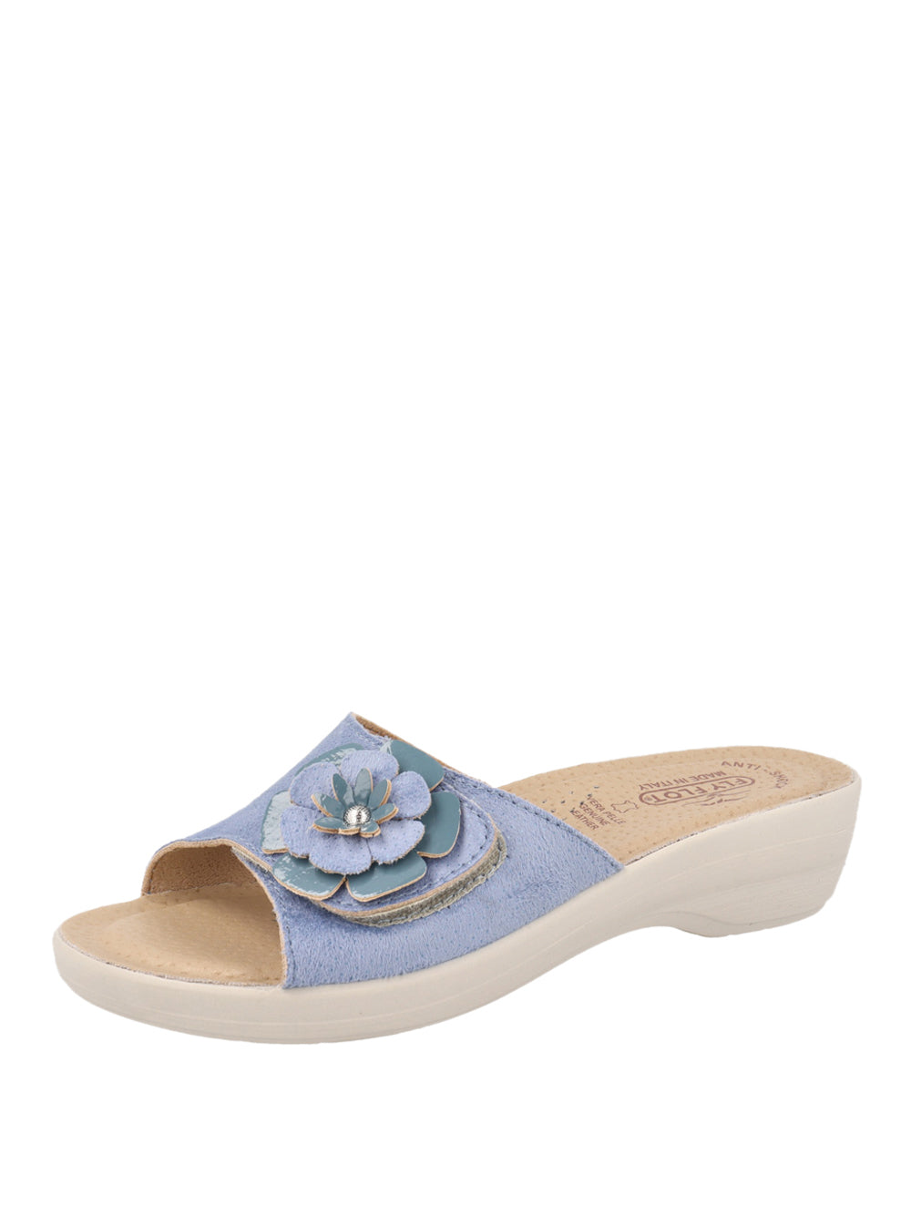 FLY FLOT Ciabatte con strappi Donna - Blu modello T50K40 GE