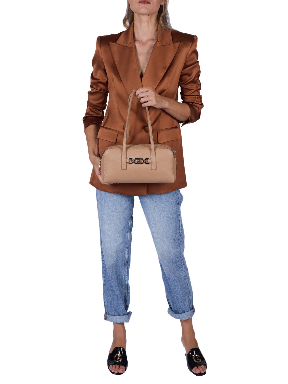 GATTINONI Borsa a Spalla Donna - Marrone modello BEN268756WWI