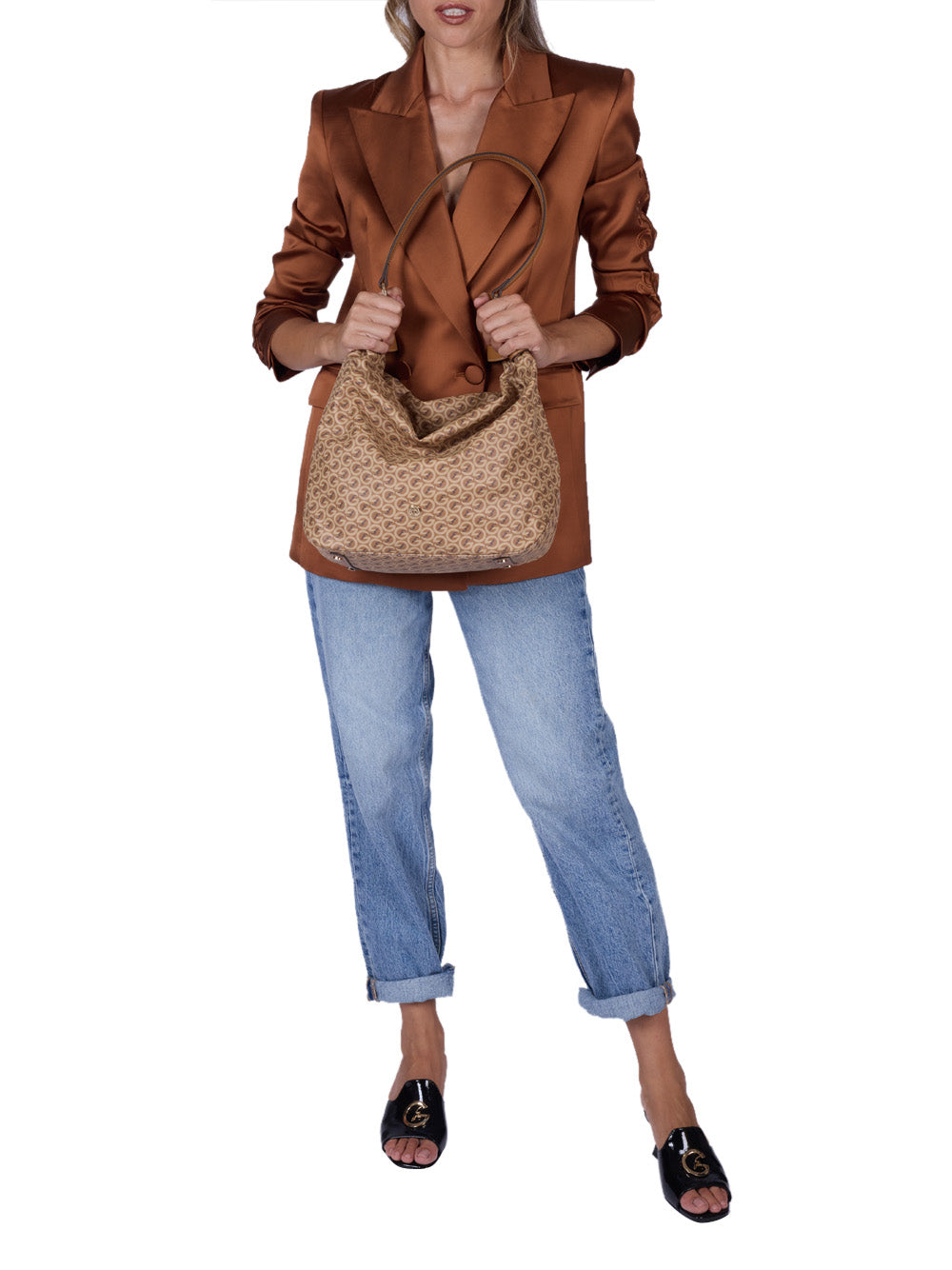GATTINONI Borsa a Spalla Donna - Beige modello BEN268858WVP
