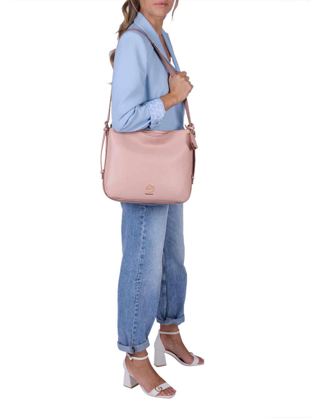 GATTINONI Borsa a Spalla Donna - Rosa modello BENDN8786WVP