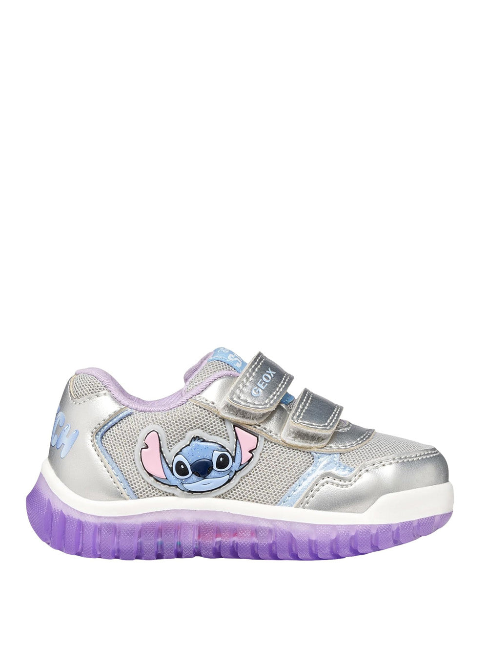 GEOX Sneakers con strappi Bambino - Argento modello B6561C0AJAS