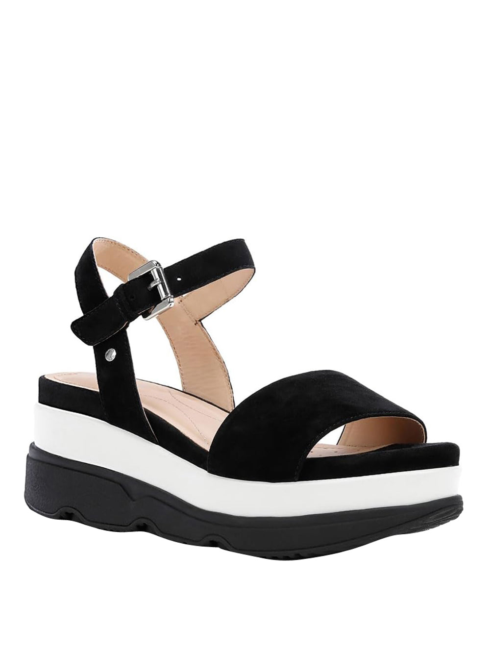 GEOX Sandali con zeppa Donna - Nero modello D02HBC21