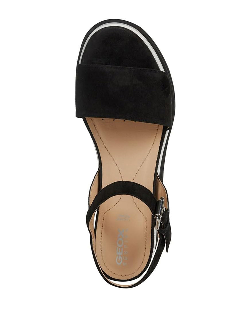 GEOX Sandali con zeppa Donna - Nero modello D02HBC21
