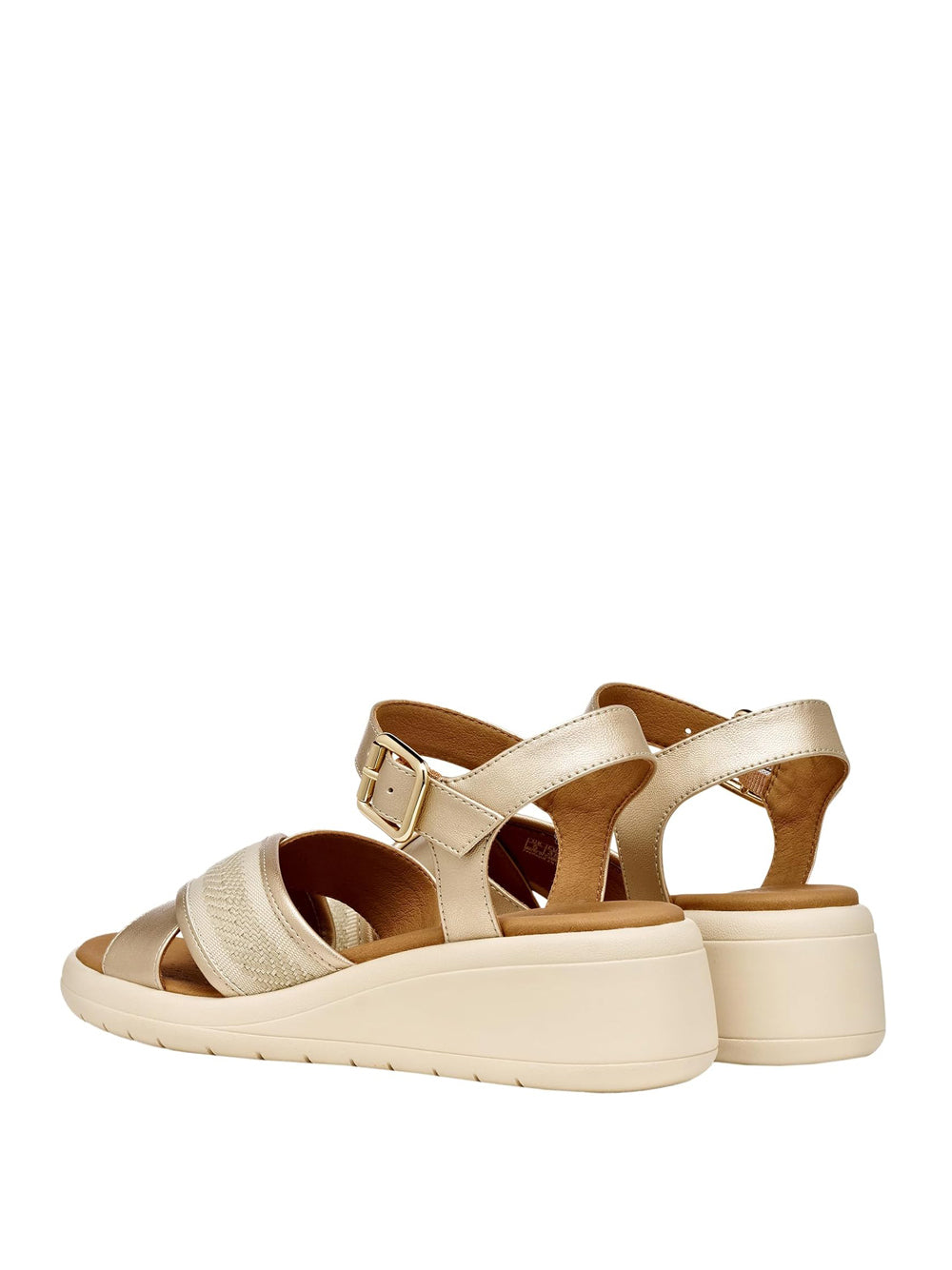 GEOX Sandali con zeppa Donna - Beige modello D550EG0AJ11
