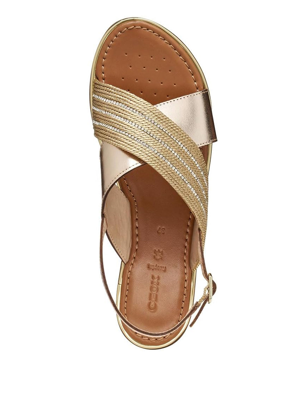 GEOX Sandali Donna - Oro modello D55DQE02JN0