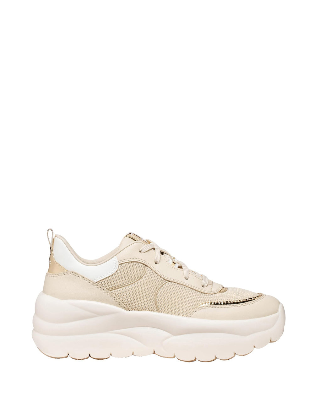 GEOX Sneakers platform Donna - Beige modello D651FB09BBN