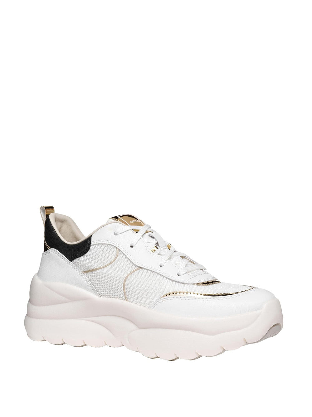 GEOX Sneakers platform Donna - Bianco modello D651FB09BBN