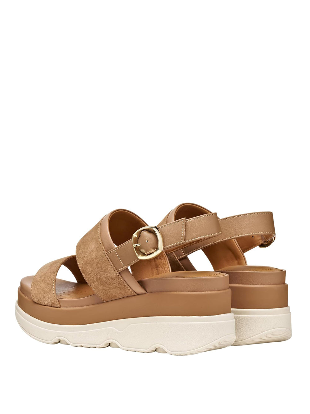 GEOX Sandali con zeppa Donna - Beige modello D65HBA021BC
