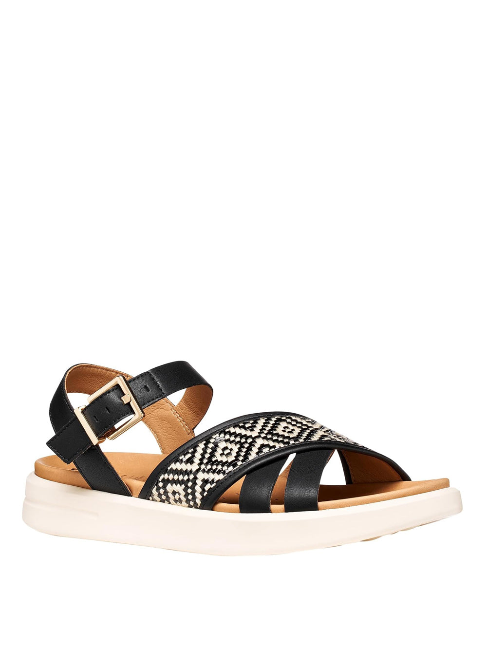 GEOX Sandali Donna - Nero modello D65PAB09B11