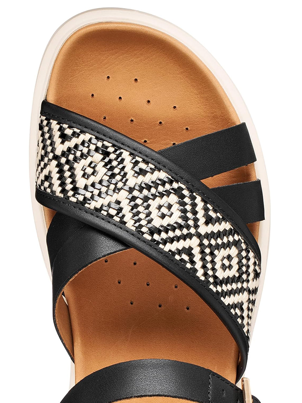 GEOX Sandali Donna - Nero modello D65PAB09B11