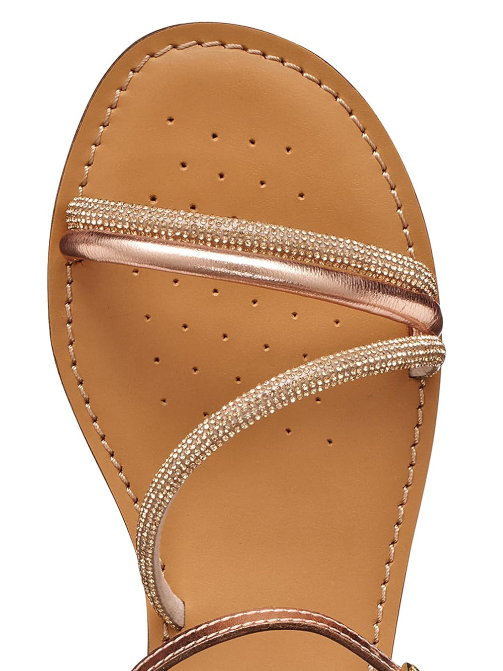 GEOX Sandali Donna - Oro Rosa modello D65YMM0N6QD