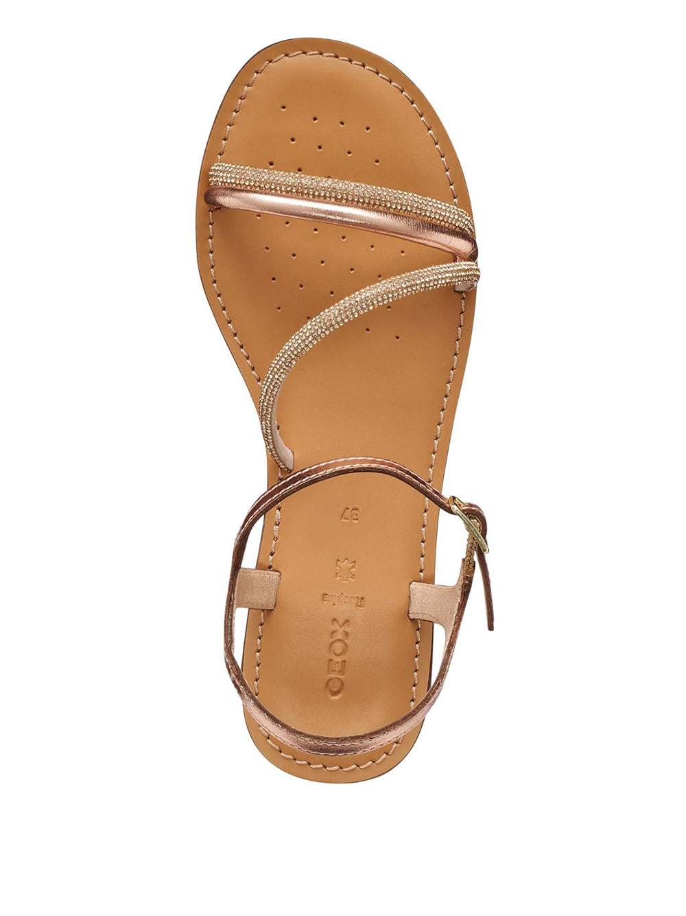 GEOX Sandali Donna - Oro Rosa modello D65YMM0N6QD