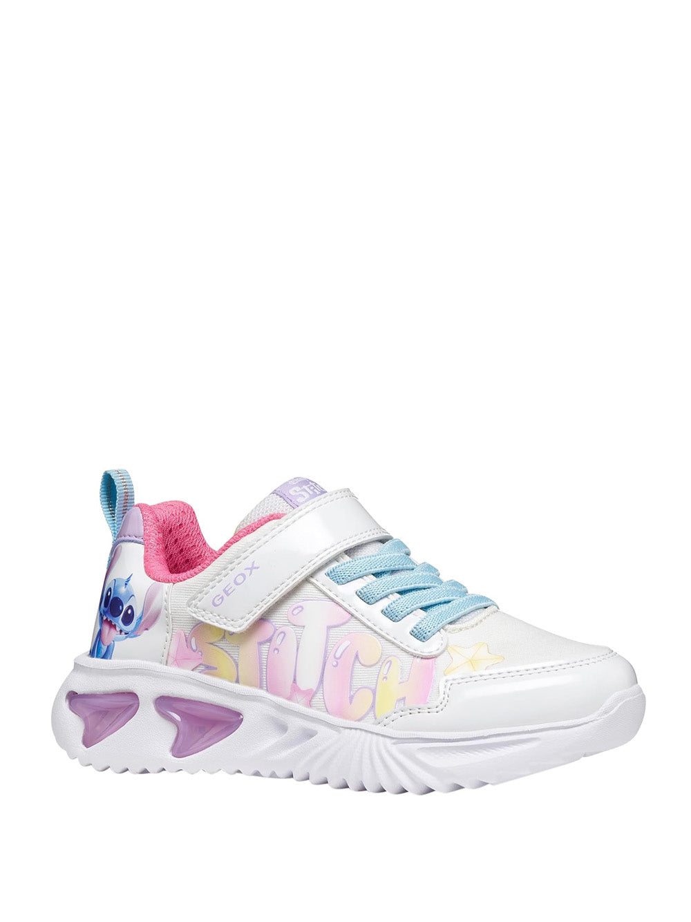 GEOX Sneakers con strappi Bambino - Bianco modello J65E9B0AN02
