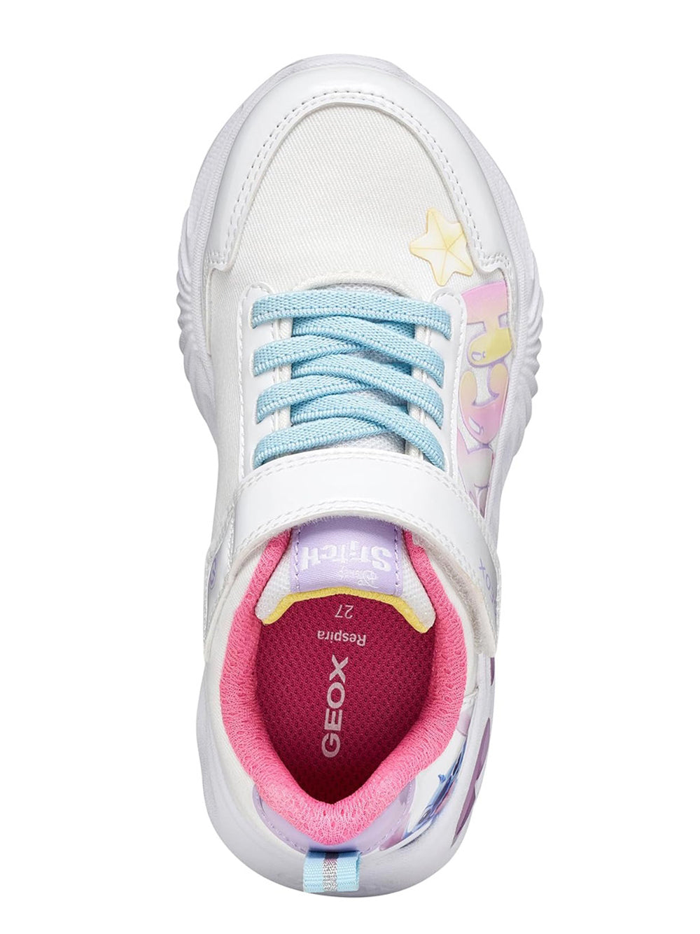 GEOX Sneakers con strappi Bambino - Bianco modello J65E9B0AN02