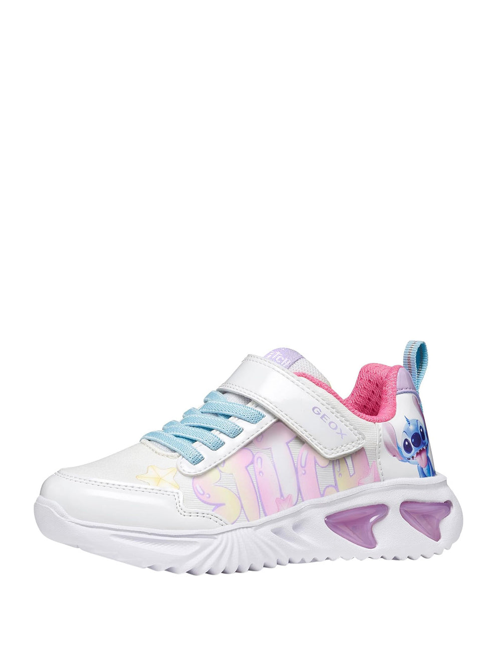 GEOX Sneakers con strappi Bambino - Bianco modello J65E9B0AN02
