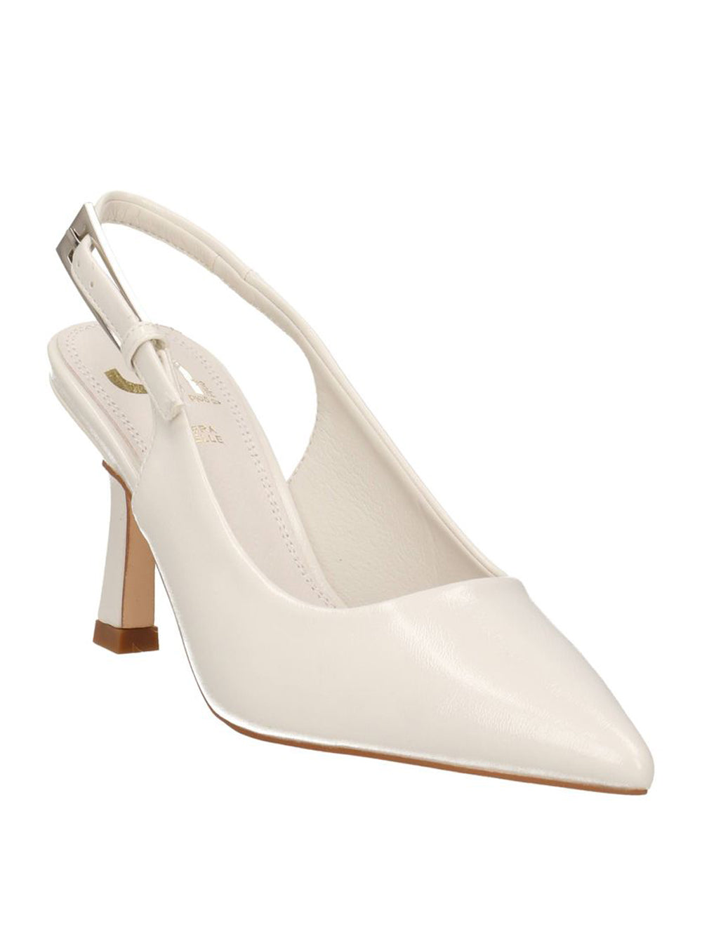 GOLD&GOLD Decollete sling back Donna - Bianco modello GD367