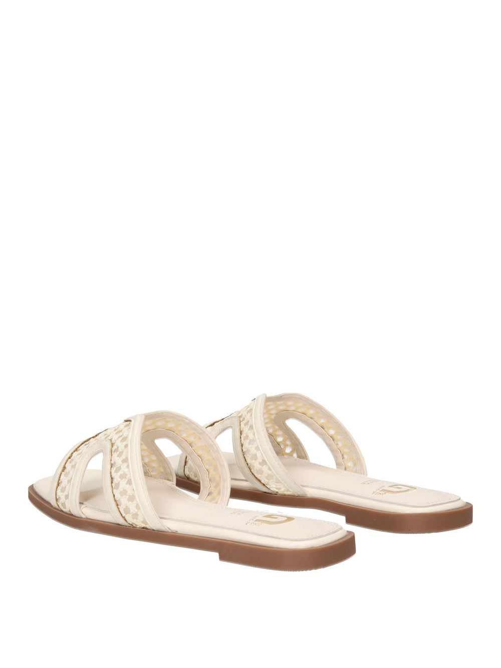 GOLD&GOLD Sandali slippers Donna - Bianco modello GH115