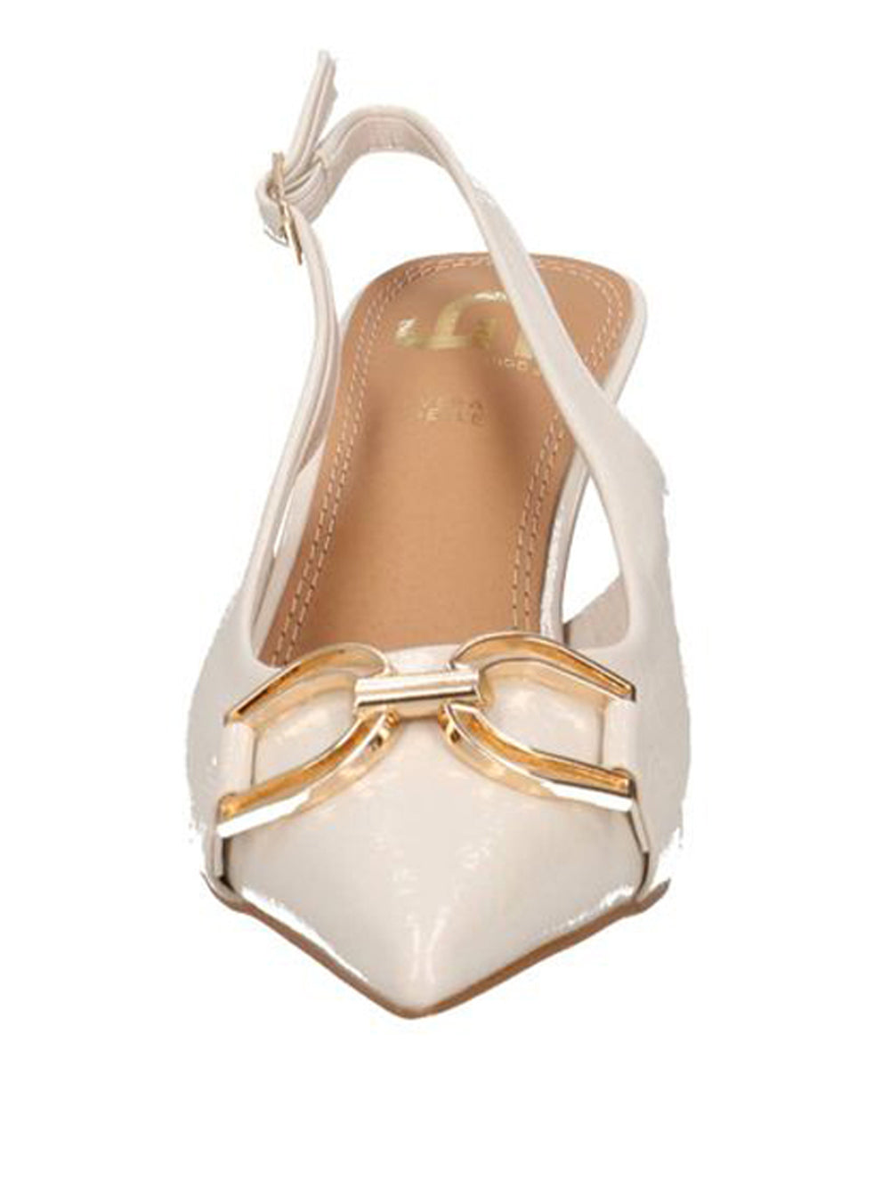 GOLD&GOLD Decollete sling back Donna - Bianco modello GV129