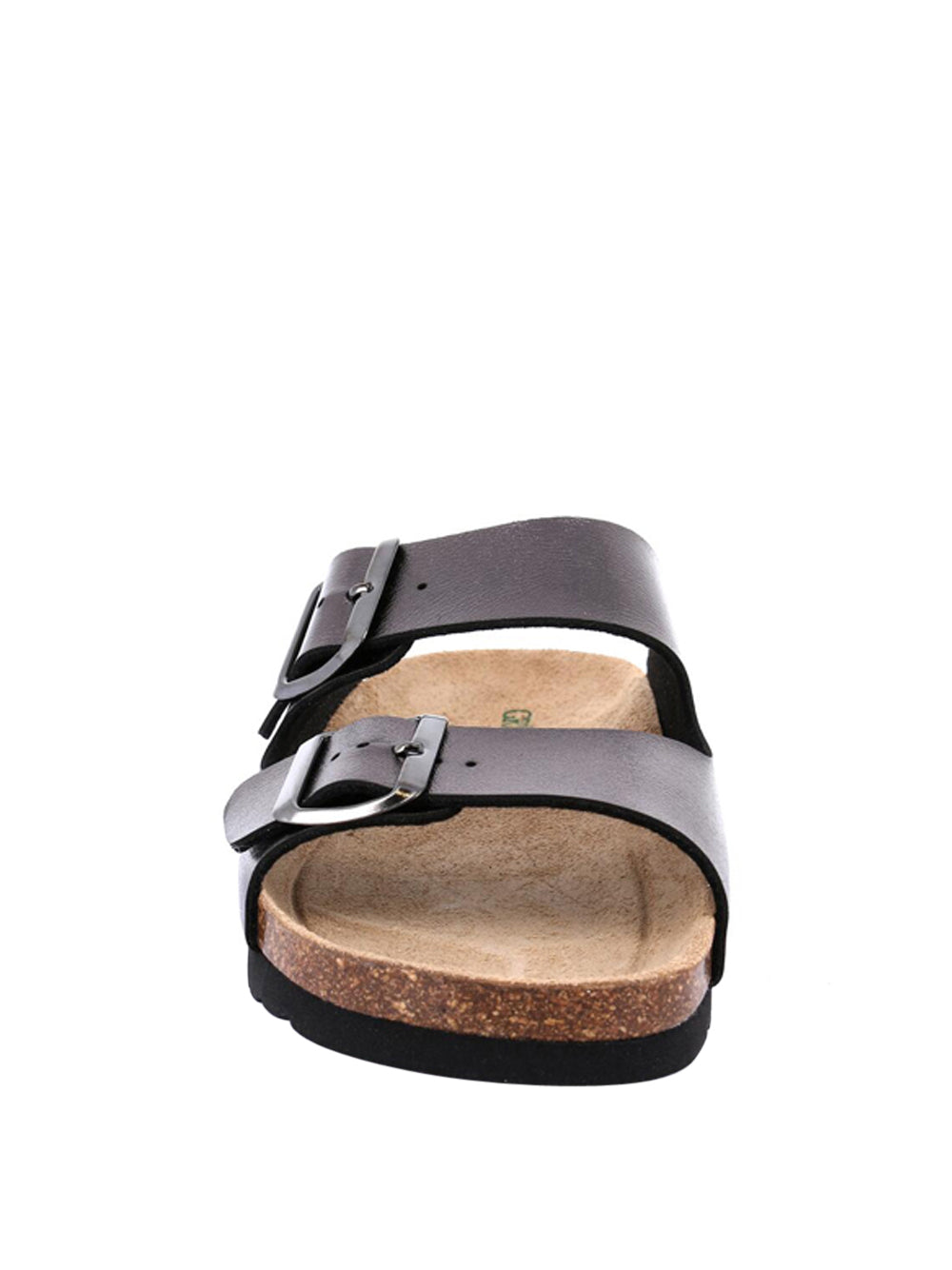 GRUNLAND Ciabatte con zeppa Donna - Grigio modello 0972