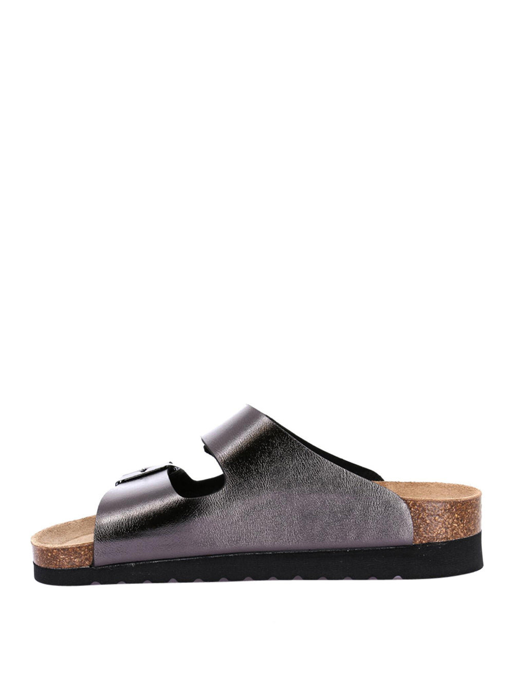 GRUNLAND Ciabatte con zeppa Donna - Grigio modello 0972