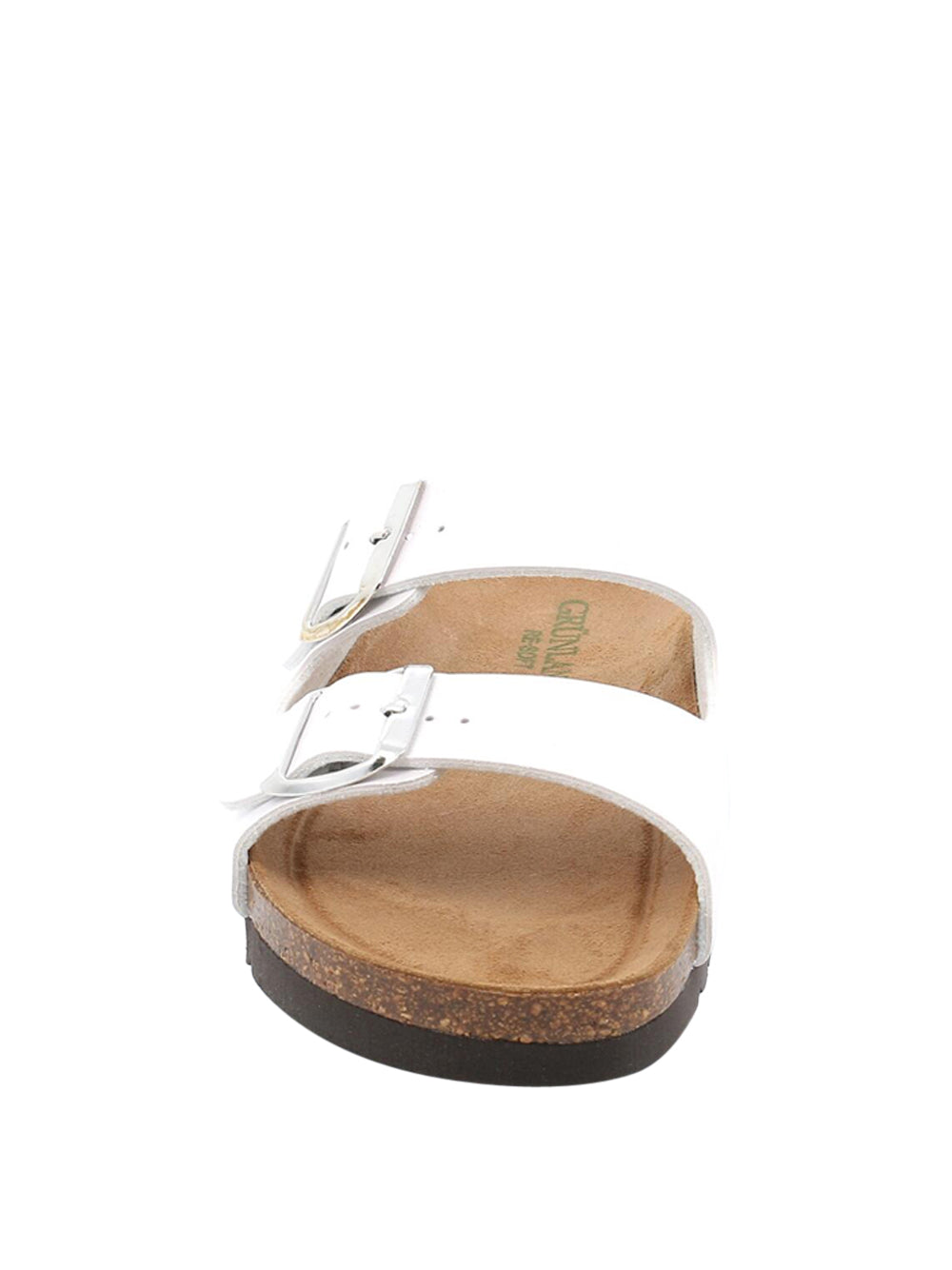 GRUNLAND Ciabatte con zeppa Donna - Avorio modello 0972